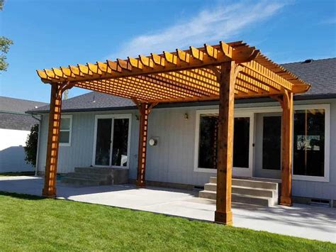 Solid Wood Patios Cover Ideas Discover Ideas For A Wood Patio Cover Pergola Depot