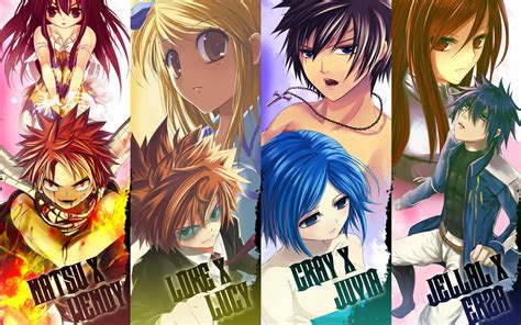 We have 82+ amazing background pictures carefully picked by our community. Lucy and Natsu Wallpaper - WallpaperSafari