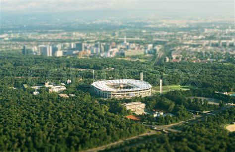 Search stock, fx pair, crypto, or commodity. Aerial view of Waldstadion sports stadium in Frankfurt am ...