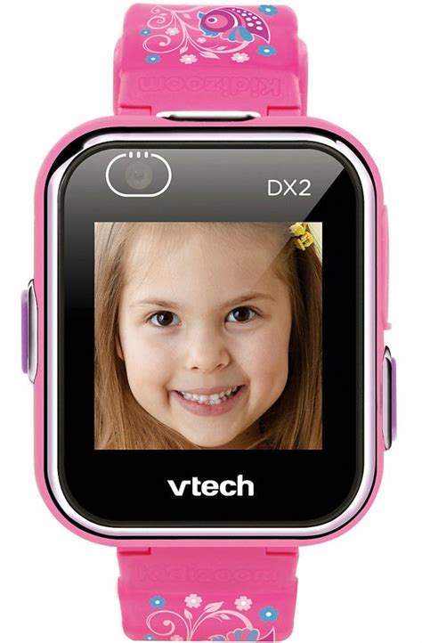 Vtech Kidizoom Smartwatch Dx2 Pink Flowers 1aee