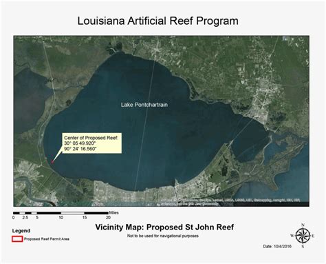 The Lake Pontchartrain Louisiana Satellite Poster Map