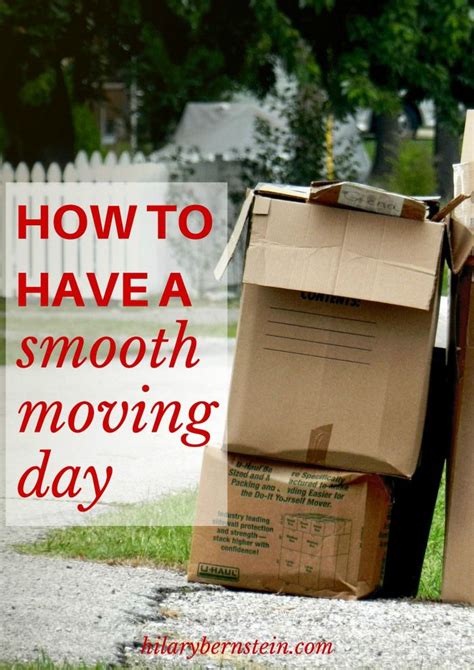 Moving Heres How To Make Your Move Smoother Moving Day Moving Tips
