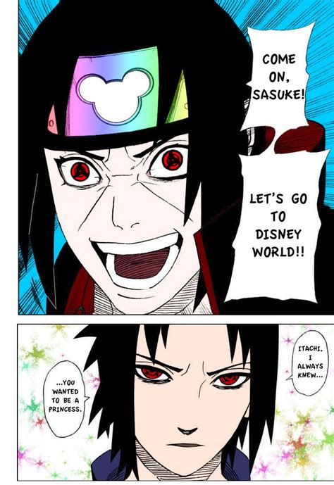 Omg Princess Itachi Kun Yas We Know Why He Has Long Hair Hes Growing It