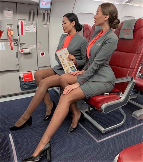 Great Legs Beautiful Legs Flight Girls Airline Uniforms Flight