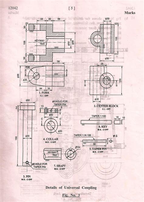 Mechanical Engineering Drawing At Getdrawings Free Download