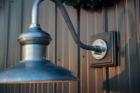 Gooseneck Barn Light Adds Style To Industrial Pole Barn Inspiration