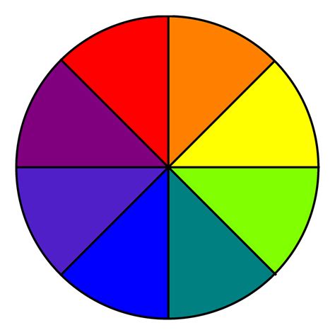 Primary And Secondary Color Wheel Skinbda