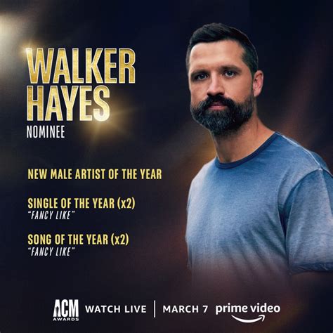 Walker Hayes Gets Fancy Like With 5 Acm Award Nominations B104 Wbwn Fm