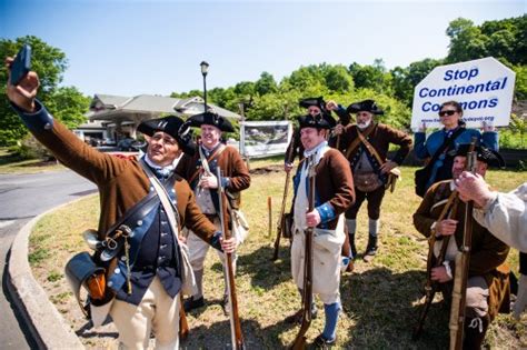 Revolutionary War Reenactors Go To Battle With Local Developer In