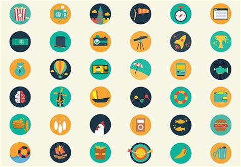 Meroo Icons 110 Flat Coloured Psd Icons Freebiesbug Free Icon Set