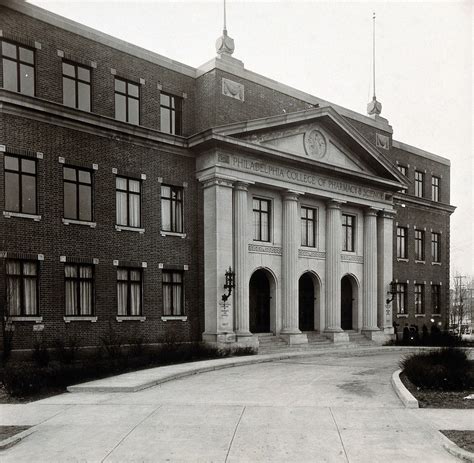 Philadelphia College Of Pharmacy And Science Main Entrance Photograph