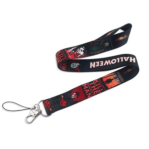 Halloween Michael Myers Themed Lanyard 750 The Mad Shop