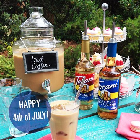 Salted Caramel Iced Coffee Served On Your Summer Iced Coffee Bar