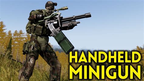 Arma 3 Exile Part 76 Handheld Minigun Youtube