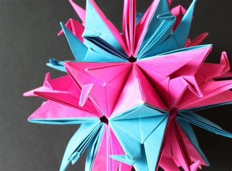 Kusudama 3 Origami Facts Origami Paper Origami Art