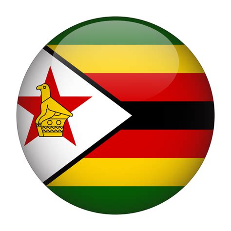 Zimbabwe Round Flag Pngs For Free Download