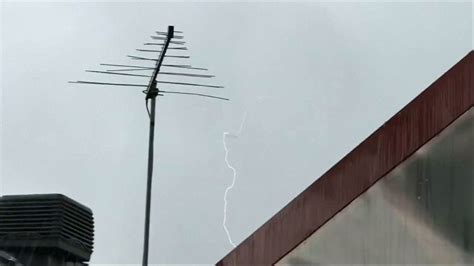lightning appears to strike plane in australia news uk video news sky news