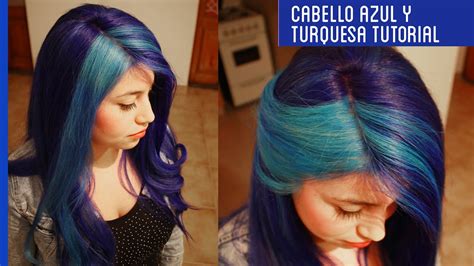 10 diseño de uñas náutico, rayas azules y blancas para el verano. Cómo decolorar el cabello teñido y pintarlo de PELO AZUL Y TURQUESA TUTORIAL Otowil - YouTube