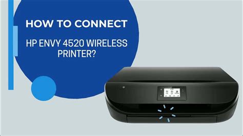 How To Connect Hp Envy 4520 Wireless Printer Techiebee Youtube