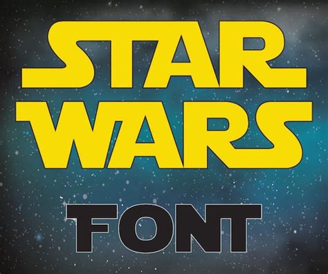 Star Wars Buchstaben Alphabet Star Wars Star Wars Schrift