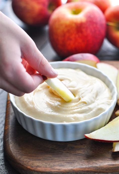 4 Ingredient Cream Cheese Apple Dip Recipe Apple Snacks Cream