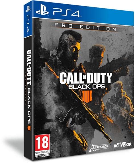 Call Of Duty Black Ops 4 Pro Edition Ps4 Games Bol