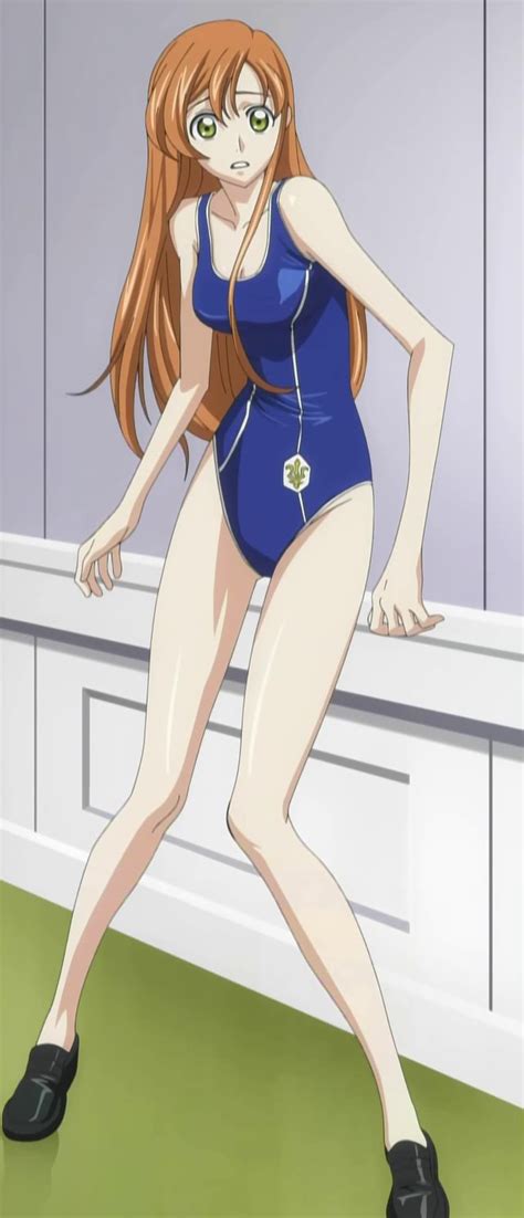 Shirley Fenette Code Geass Highres Long Image Screencap Tall Image 00s 1girl Blue One