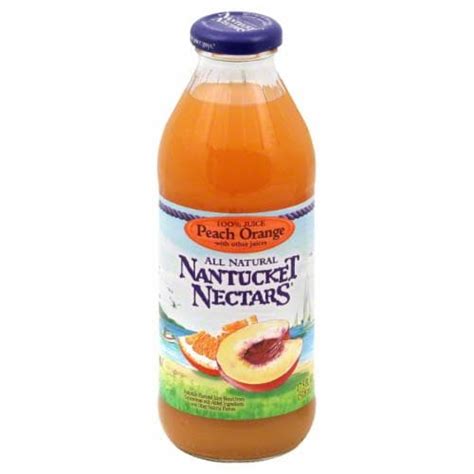 Nantucket Nectars Peach Orange Juice 16 Fl Oz Kroger