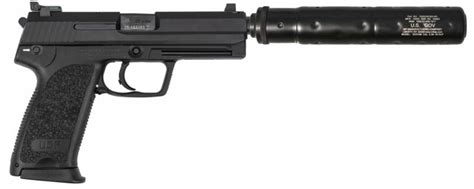 Mfi Socom Style Fake Silencer For Hk Usp 45 Or Hk 45 Tactical With The