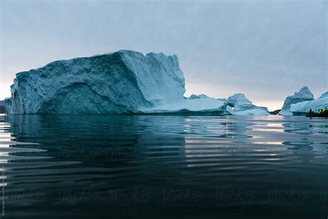 View Icebergs Floating In The Arctic Close To Greenland By Stocksy