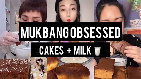 Portrait Mukbang ASMR Jujube Cakes W Milk Kwai Eating Kwai Mukbang YouTube