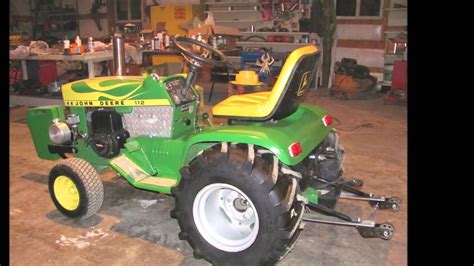 John Deere 112 Pulling Tractor Youtube