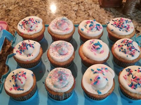 gender reveal cupcakes baking life baking gender reveal cupcakes