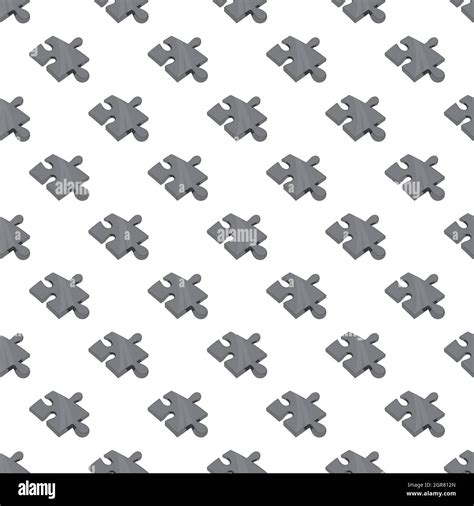 Puzzle Seamless Pattern Stock Vector Image And Art Alamy