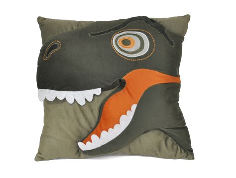Piper 3d Dinosaur Pillow Home Bed And Bath Bedding Decorative
