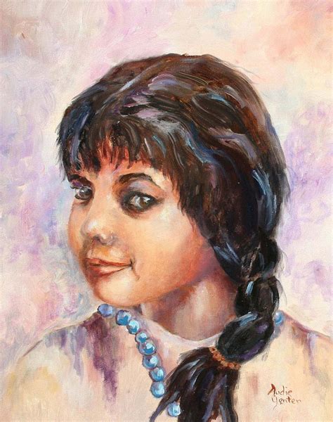 Cherokee Princess Painting By Audie Yenter Fine Art America