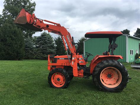 Kubota M4700 Tractor With La1002 Loader Sold Laspina Used Equipment