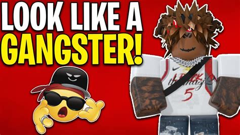 This Is How To Look Like A Gangster In Roblox Best Outfits Youtube