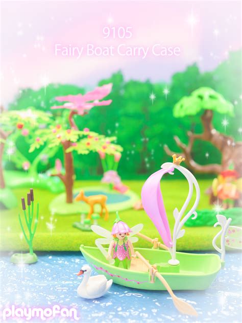 プレイモービル ファンサイト Playmofan 9105 Fairy Boat Carry Case