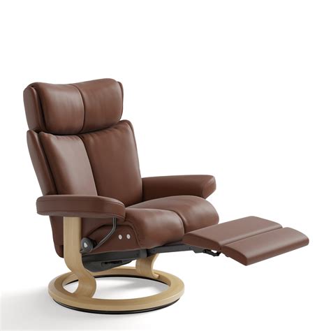 They're great for sitting for long periods leaving no pains and aches over a standard sofa or chair. Stressless LegComfort Stressless Magic Medium - Chair ...