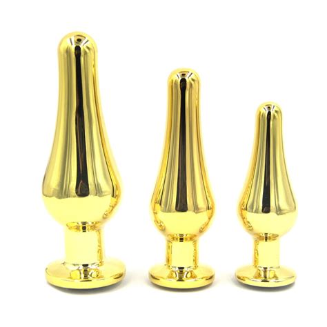 Stainless Steel Anal Plug Metal Butt Plug Anal Sex Toy For Men Prostate