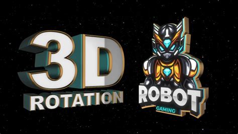 Create 3d Rotating 3d Spinning 360 Rotation Logo Animation By Pro