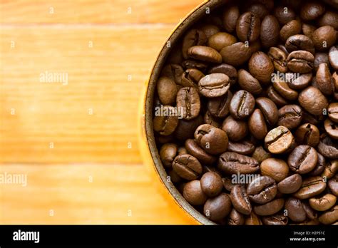 Roasted Coffee Grain Stock Photo Alamy