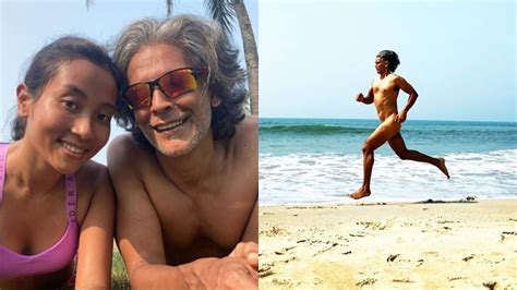 Milind Soman Bares It All As He Enjoys A Naked Run On The Beach Marking
