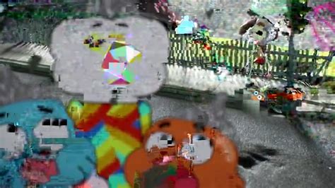 Was Watching Gumball And The Video Glitched And Showed Me This