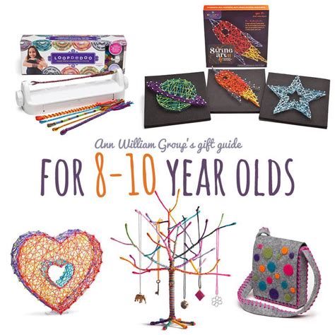 We will give you gift ideas that are creative. Crafty gift ideas for the 8 to 10 year old on your list ...