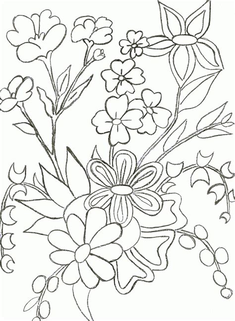 Desenhos De Flores Para Colorir Desenhos Para Colorir