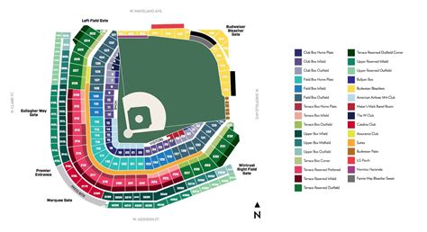 Fresh Wrigley Field Seating Chart With Seat Numbers Seating Chart