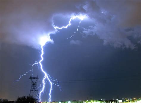 Tucson Arizona Lightning Photograph By Glen Loftis Fine Art America