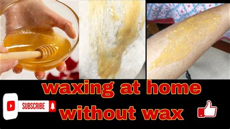 How To Do Waxing At Home Free Of Cost Waxing Without Using Veet Strips